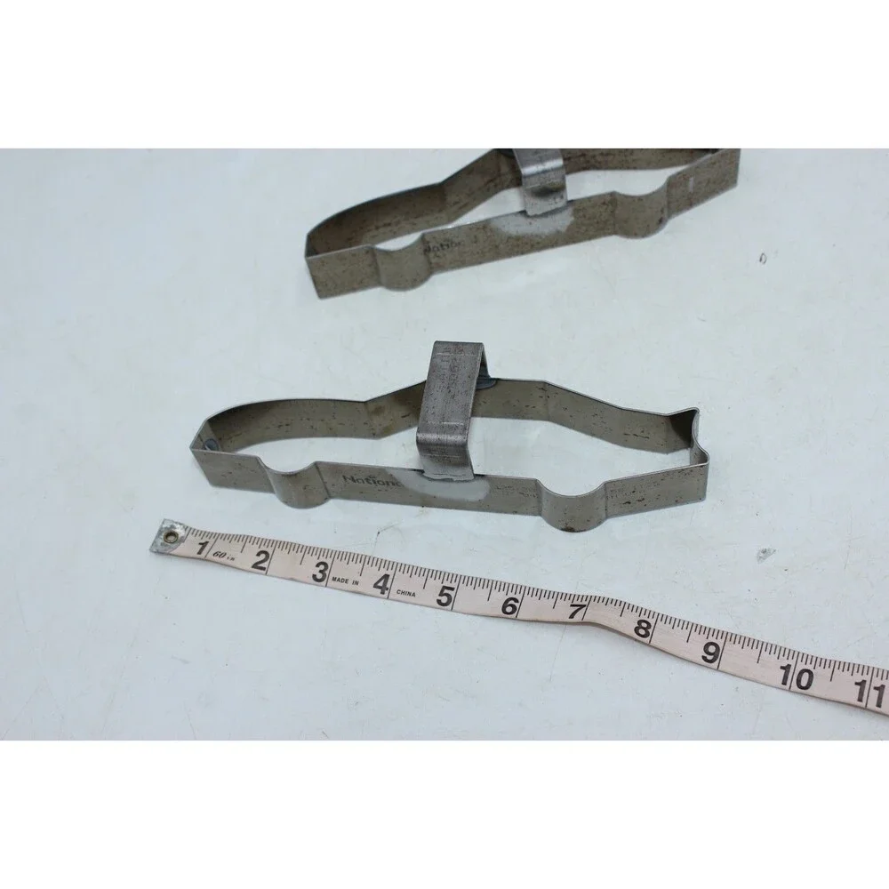 QTY:2 Lot of 2 Race Car 8'' Cookie Cutter Metal LARGE 